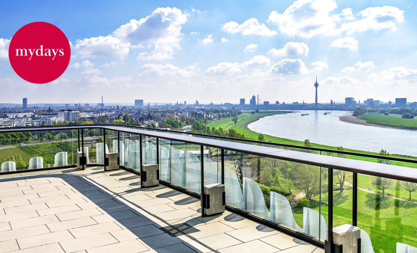 Städtetrip Düsseldorf mit Skyline Blick für 2 (1 Nacht)